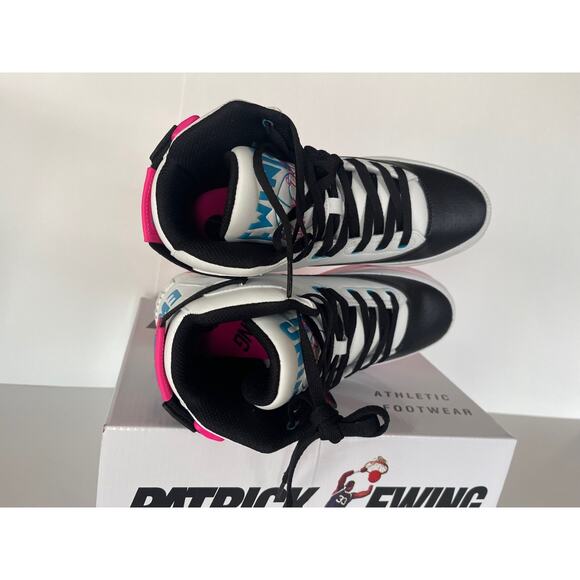 Patrick Ewing 33 Orion Strap White/Neon Womens Size 9 New In Box - Picture 4 of 13